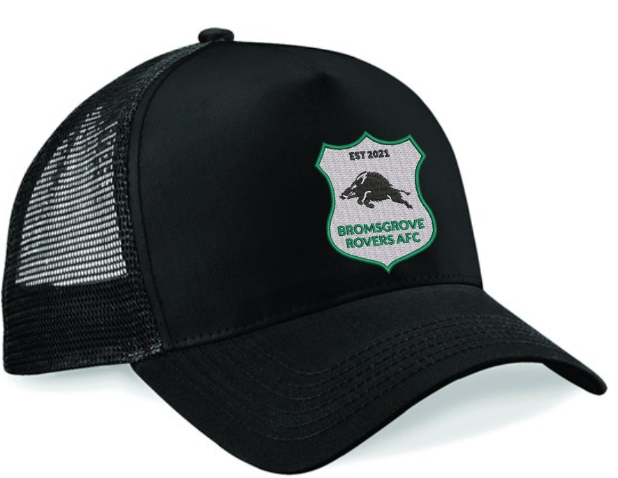 Snapback style baseball cap with club logo embroidered